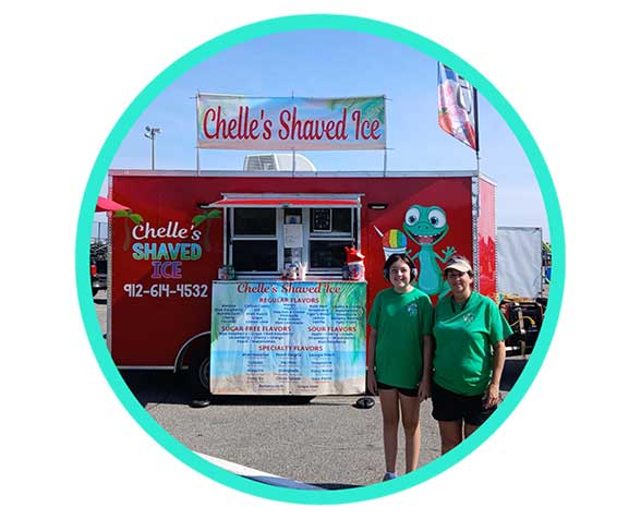 Chelle's Shaved Ice will be a vendor at SRGJ